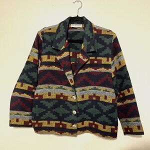 Willow Ridge | Southwestern Wool Blend Blazer